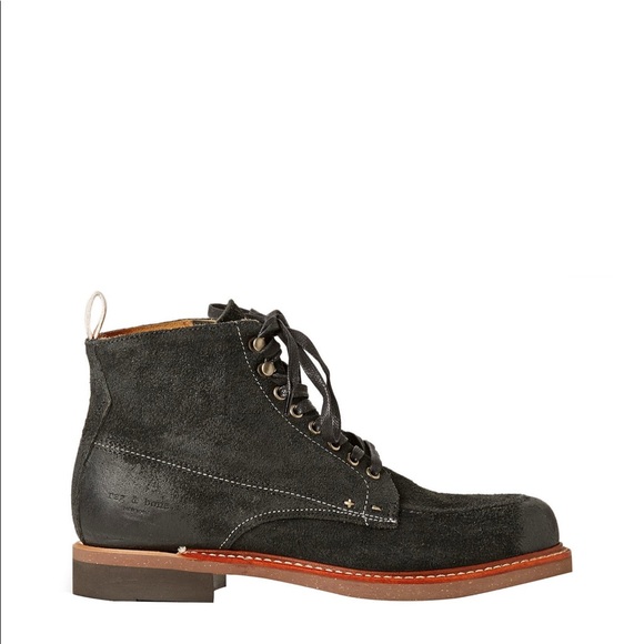 Mens Rag Bone Suede Boots 